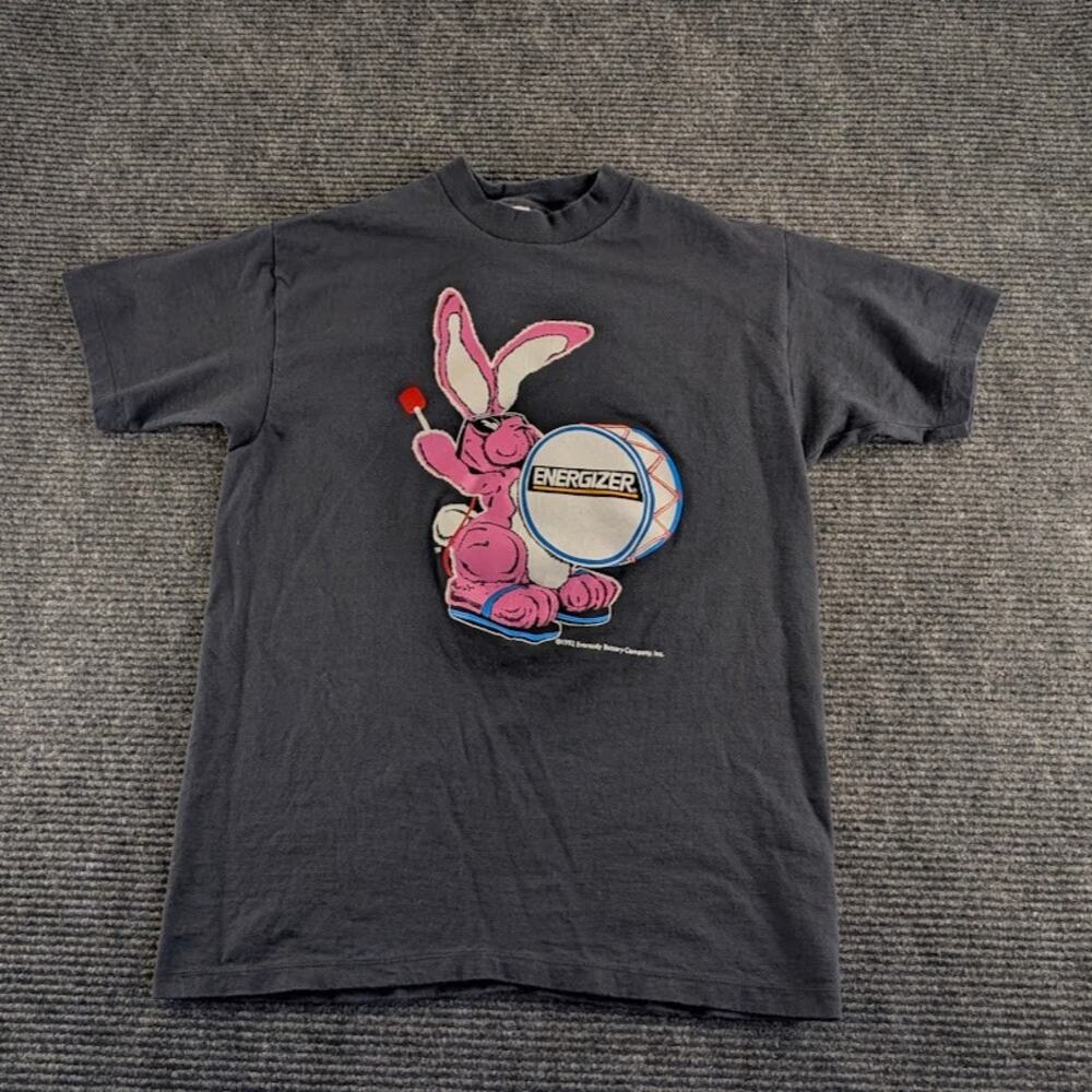 VTG 1992 Single Stitch Energizer Bunny T Shirt Size Large USA Made